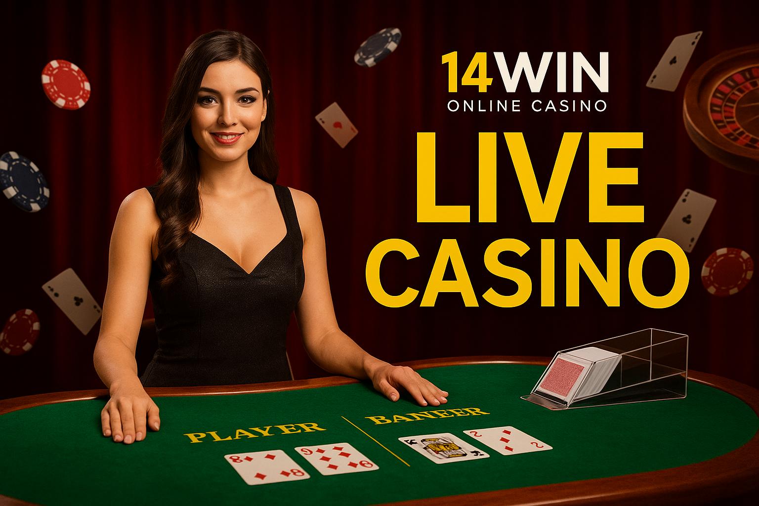 O 14WIN Live Casino lança promoções regularmente