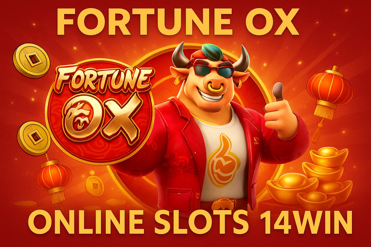 Fortune Ox no 14WIN - Aposte Agora e Reivindique Seus Ganhos