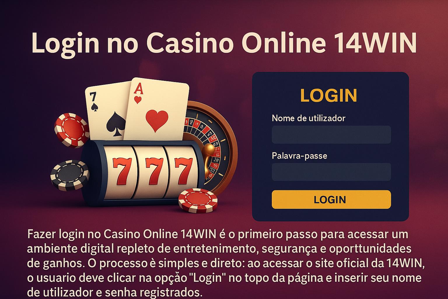 Login no Cassino 14WIN